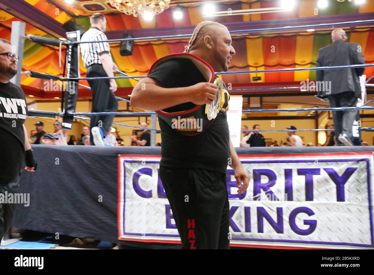 ATLANTIC CITY, NJ MARCH 7 Celebrity Boxing 71 with Sandman verses Catfish Cooley at Showboat