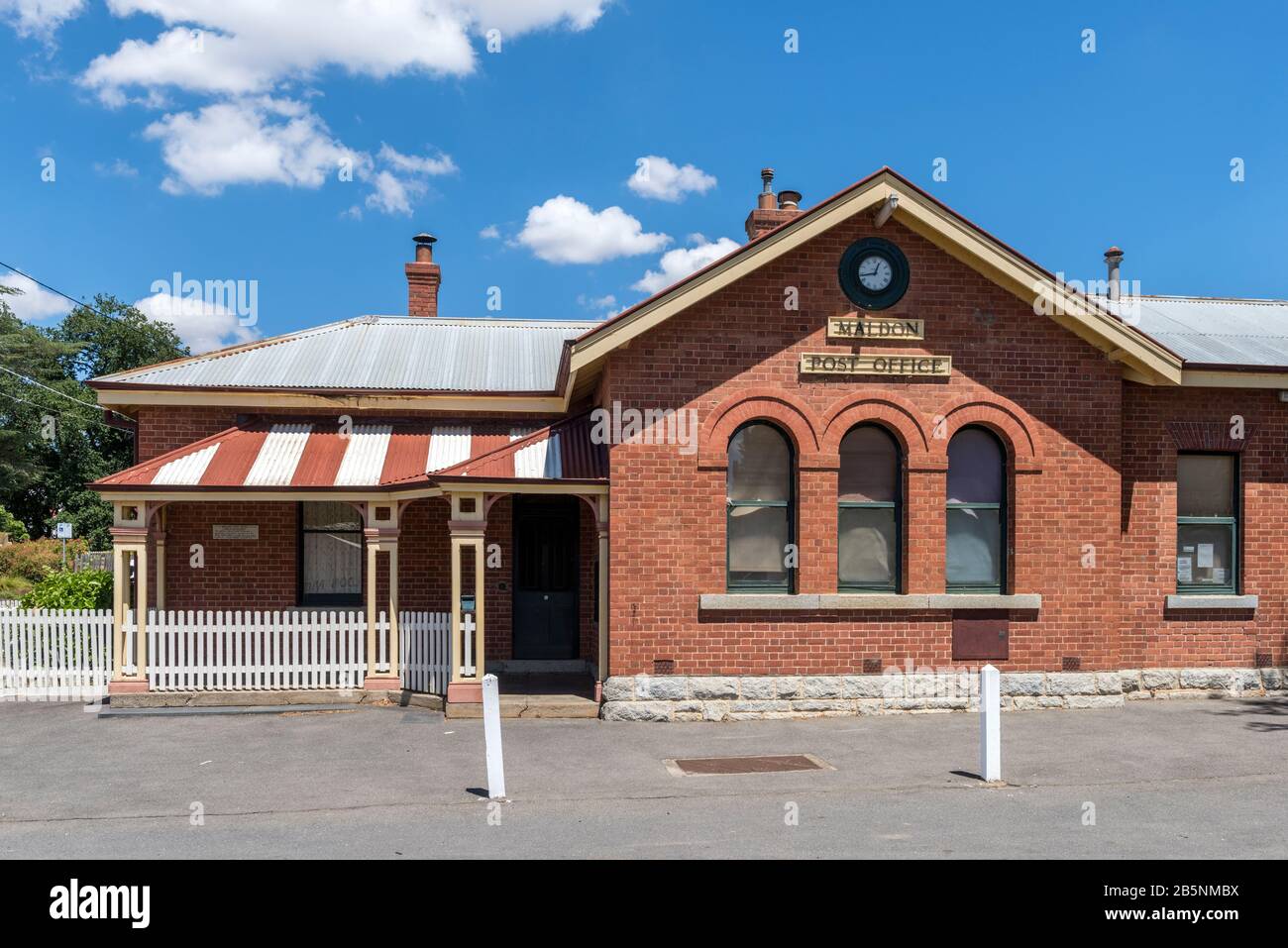 Post Office, built in 1869, Maldon, Victoria, Australia. Maldon is a