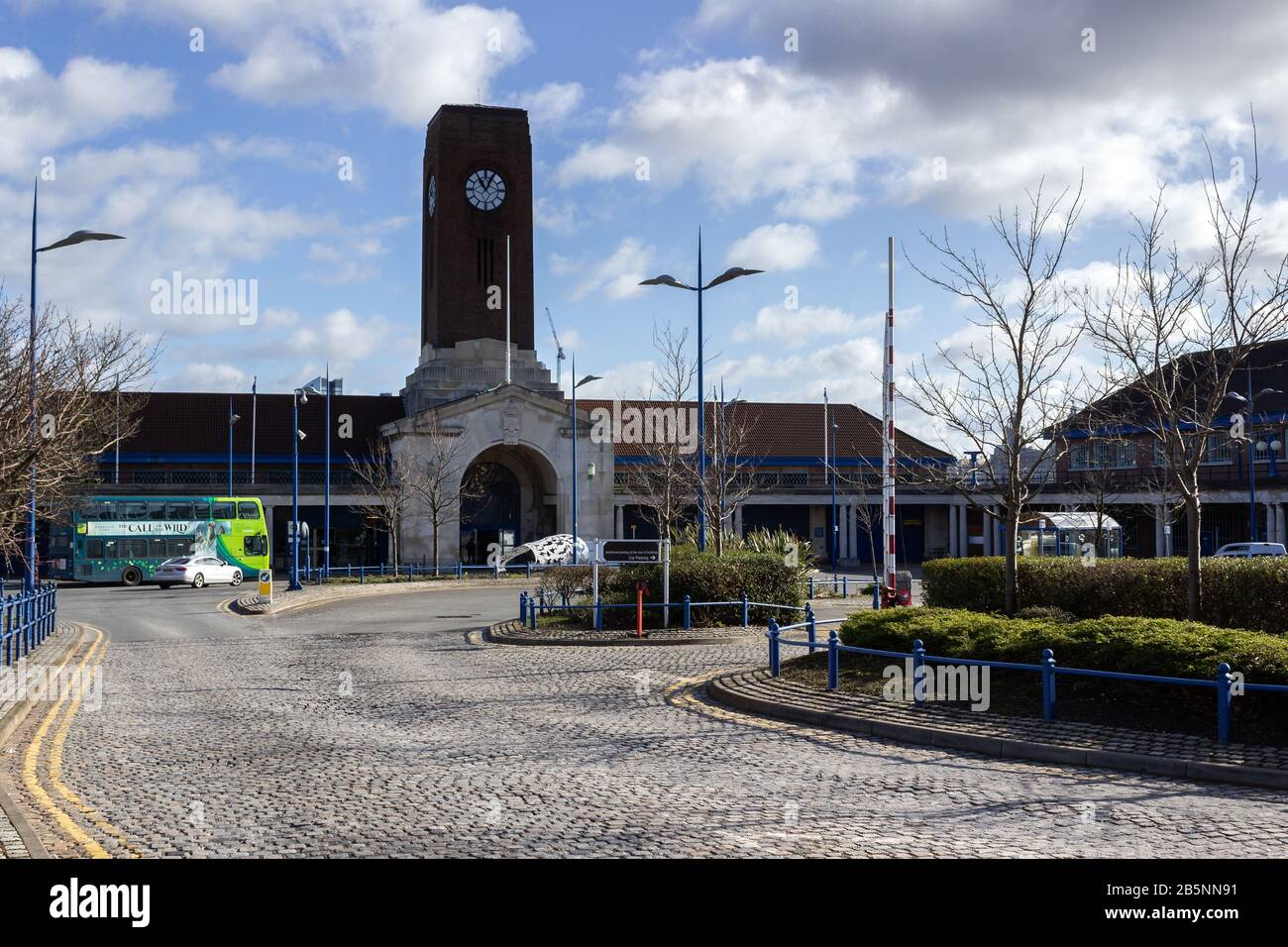 Ferry Terminal, Wallasey. Main boarding and departure point