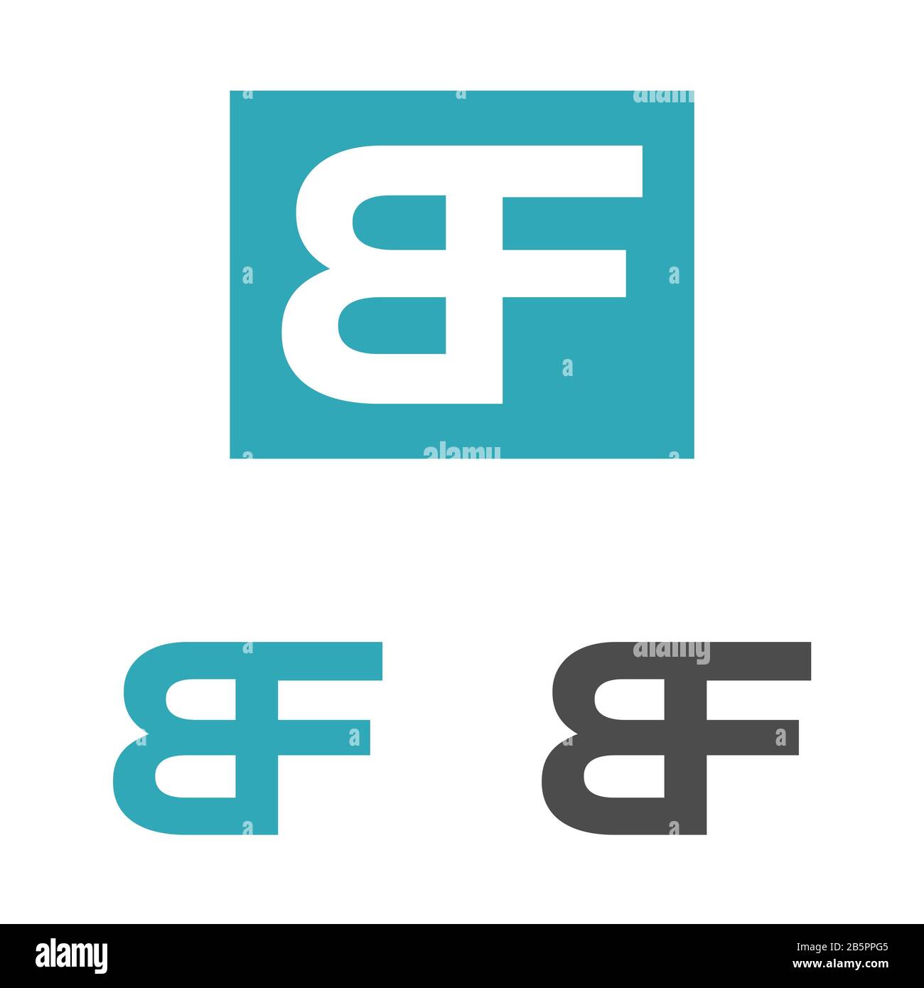 Letter F B Logo High Resolution Stock Photography And Images Alamy