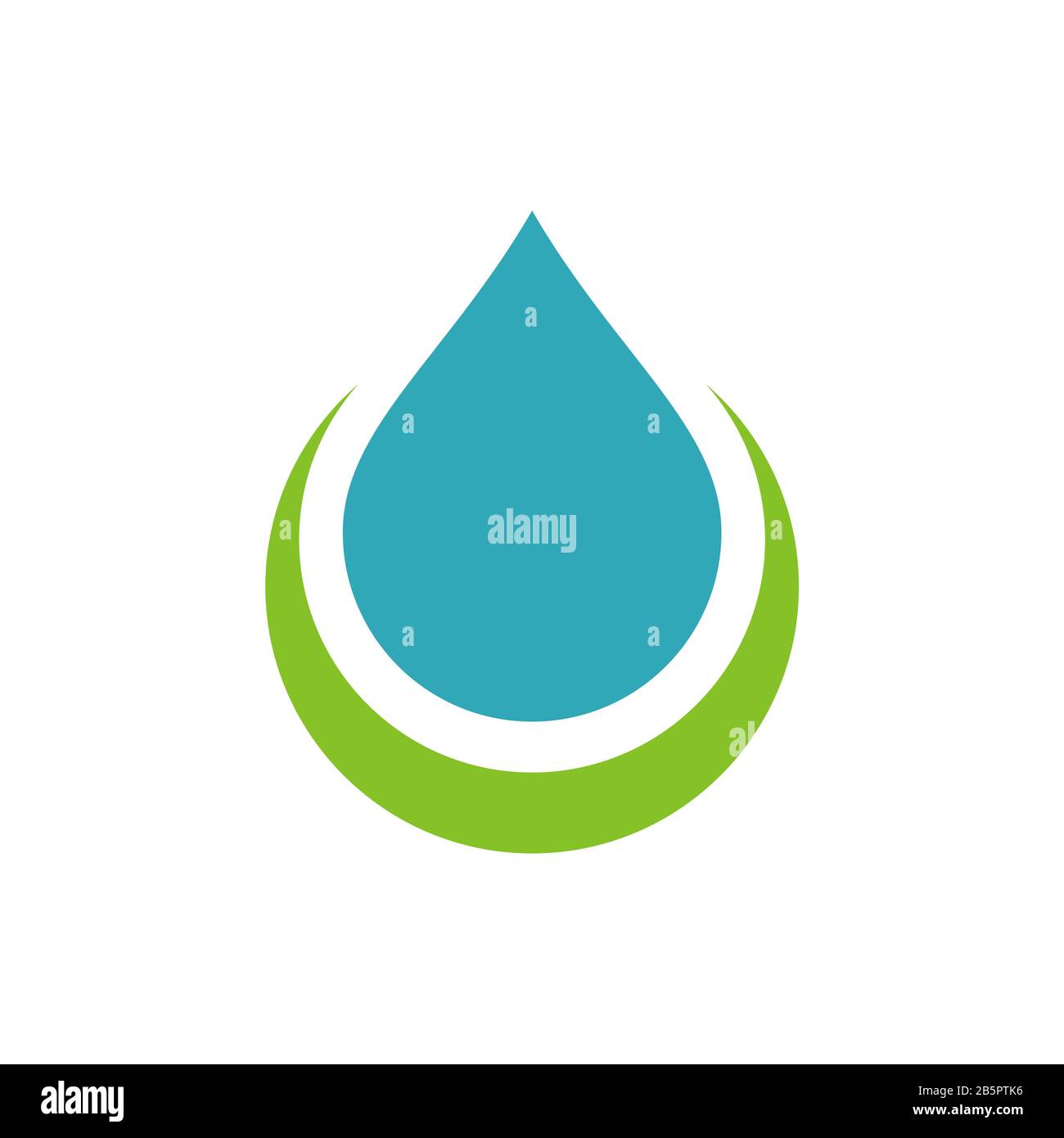 Drop Water and Swoosh Logo Template Illustration Design. Vector EPS 10 ...