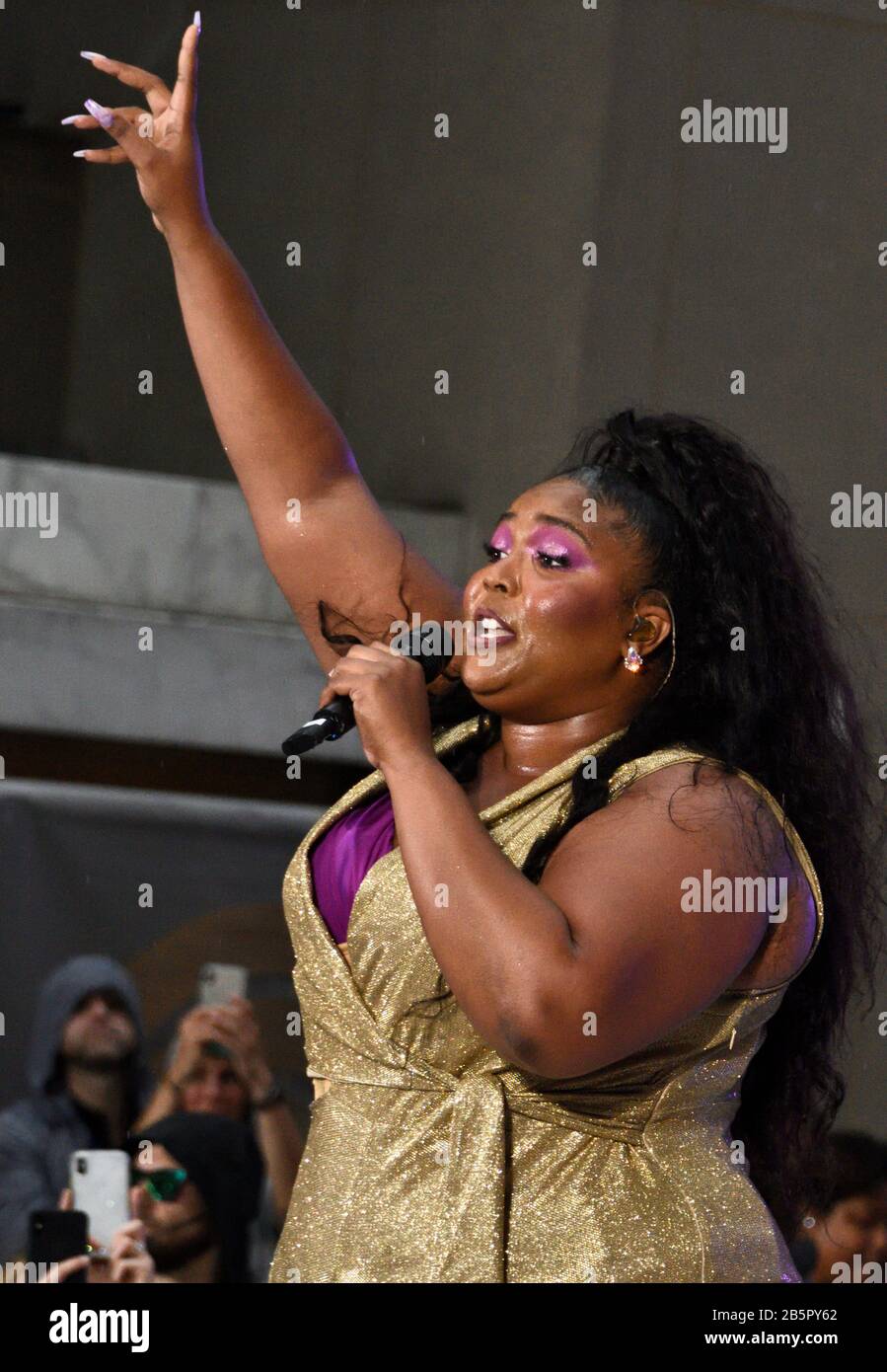 NEW YORK, NY, USA - AUGUST 23, 2019: American Singer-Songwriter Lizzo