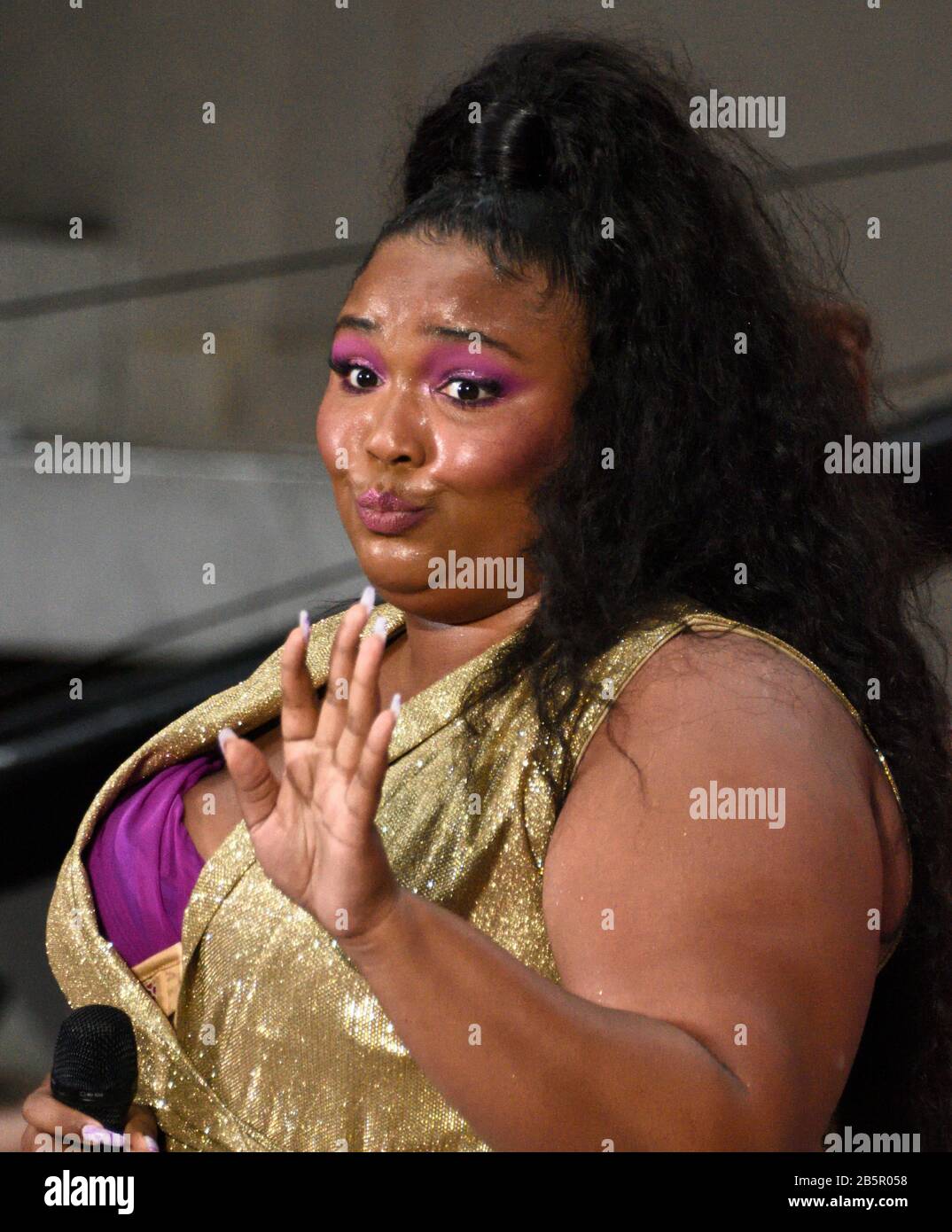 NEW YORK, NY, USA - AUGUST 23, 2019: American Singer-Songwriter Lizzo
