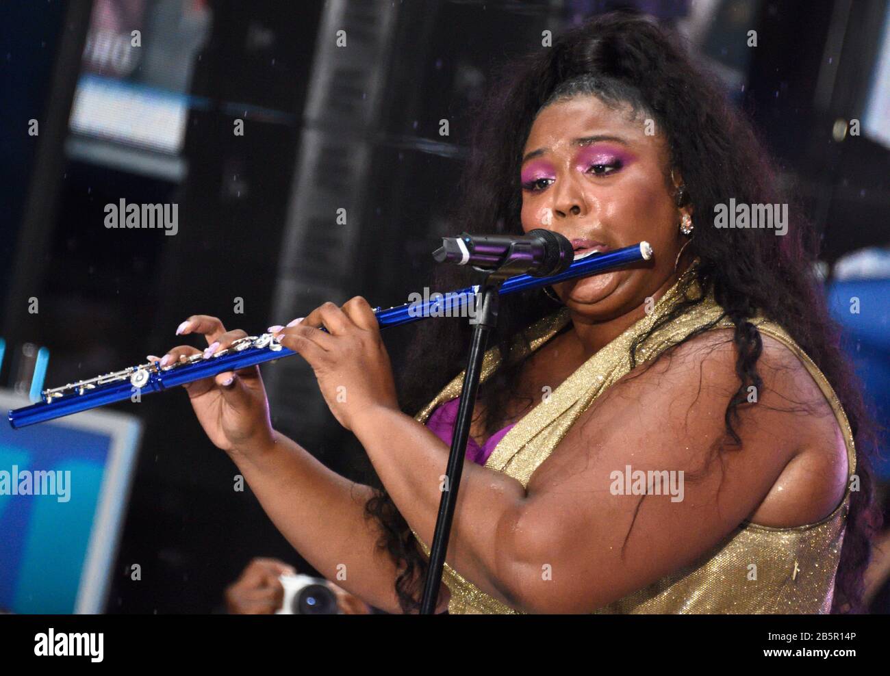 NEW YORK, NY, USA - AUGUST 23, 2019: American Singer-Songwriter Lizzo