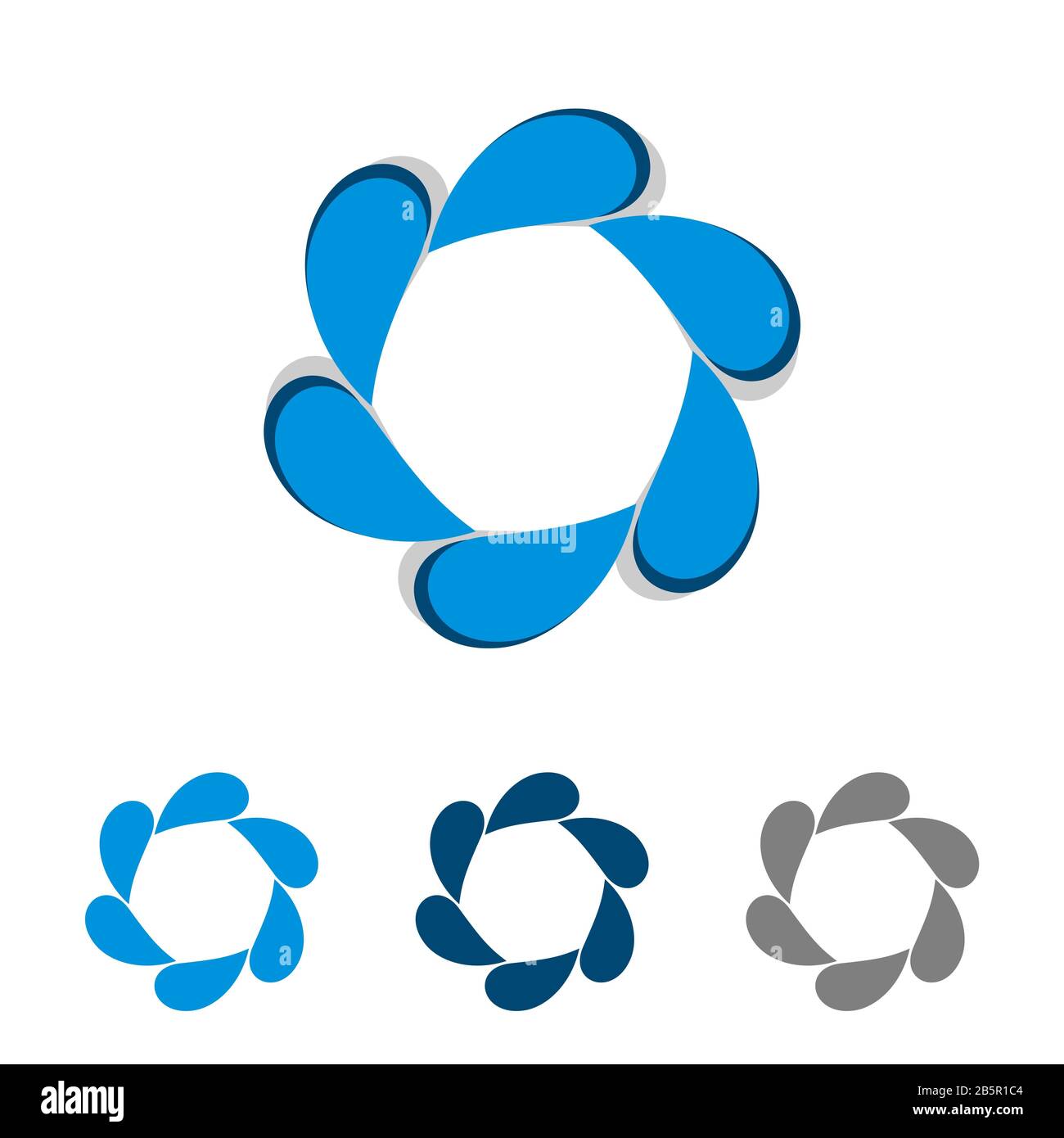 Flower Star Decorative Logo Template Illustration Design. Vector EPS 10 ...