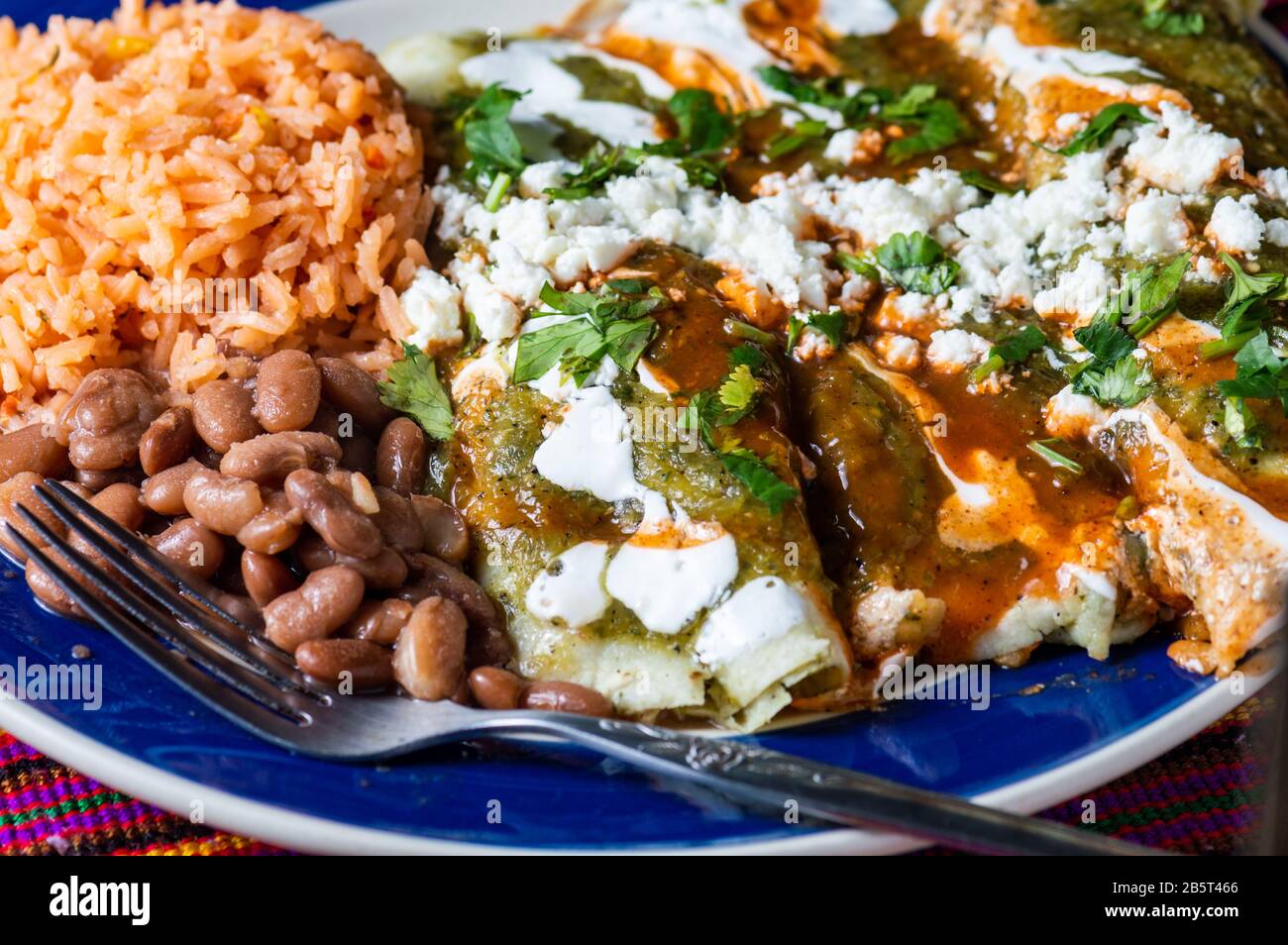 Tortillas verdes hires stock photography and images Alamy