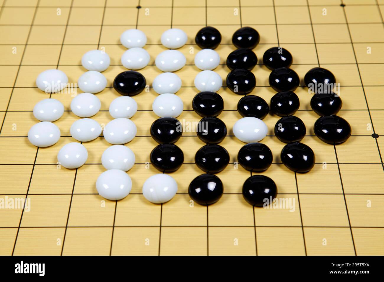 The game of go stock photo alamy