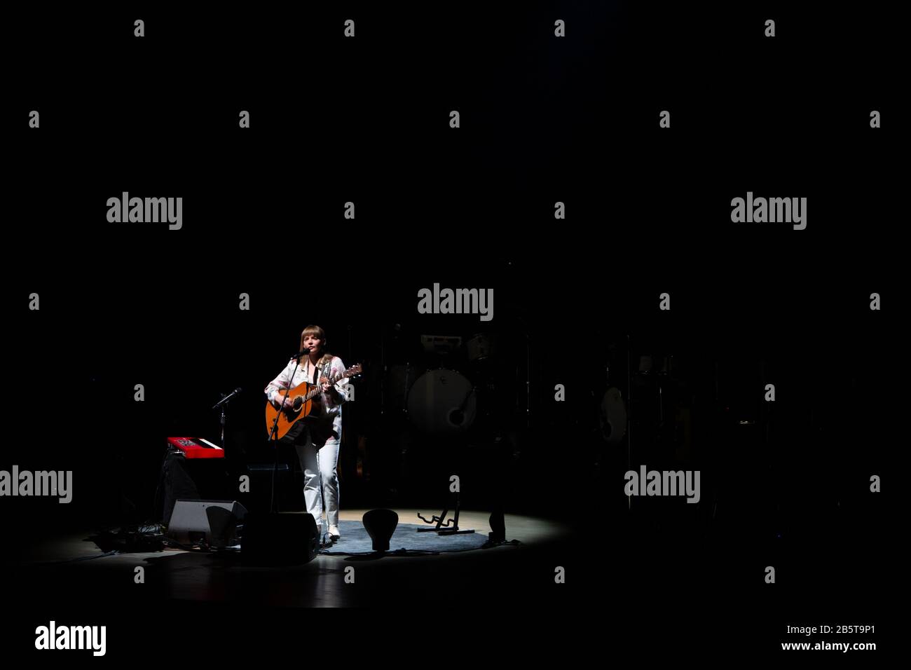 Toronto, Canada. 08th Mar, 2020. Courtney Marie Andrews performs at Roy Thomson Hall in Toronto, CANADA Credit: topconcertphoto/Alamy Live News Stock Photo