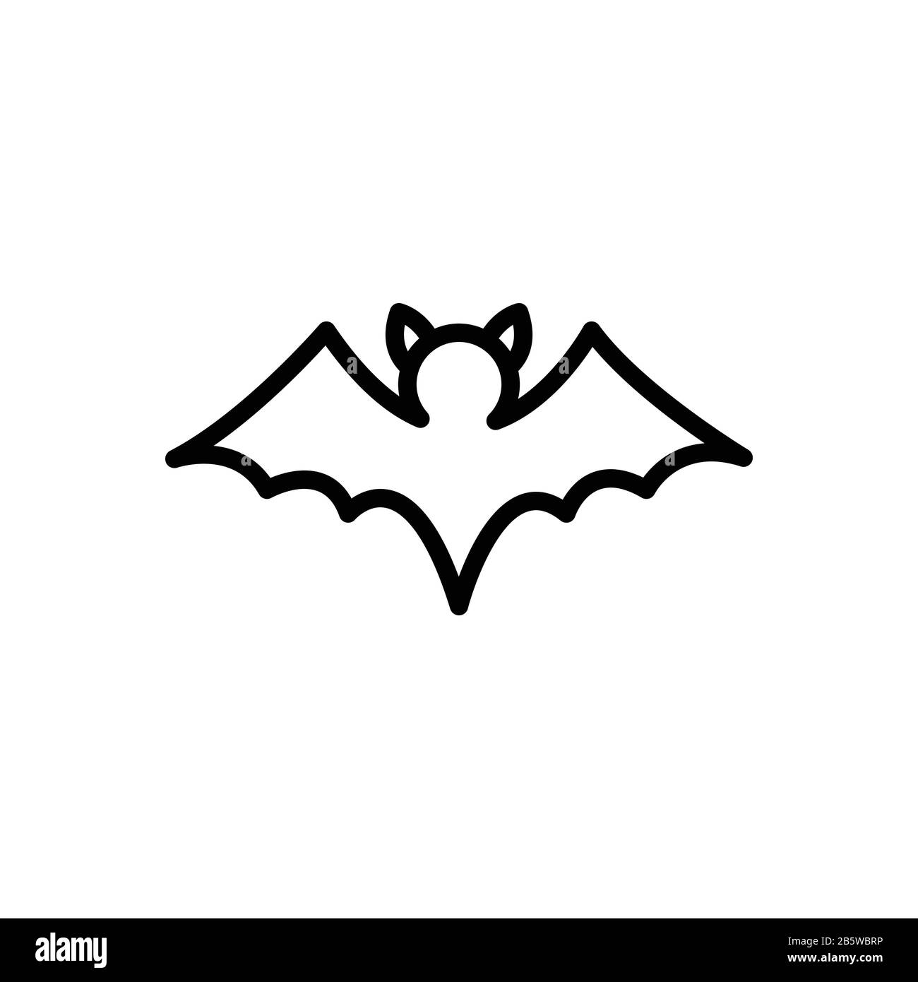 Icon for bat ,flying Stock Vector Image & Art - Alamy