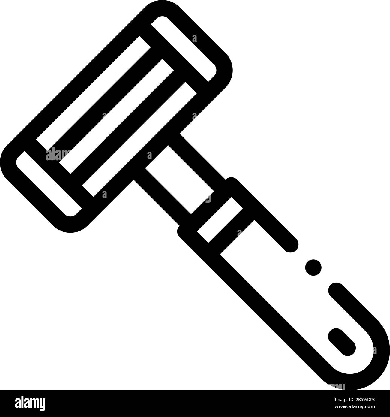 Shaving Razor Icon Vector Outline Illustration Stock Vector Image & Art ...
