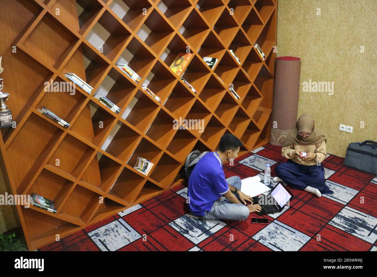 Makassar, South Sulawesi, Indonesia. 9th Mar, 2020. The campus, which