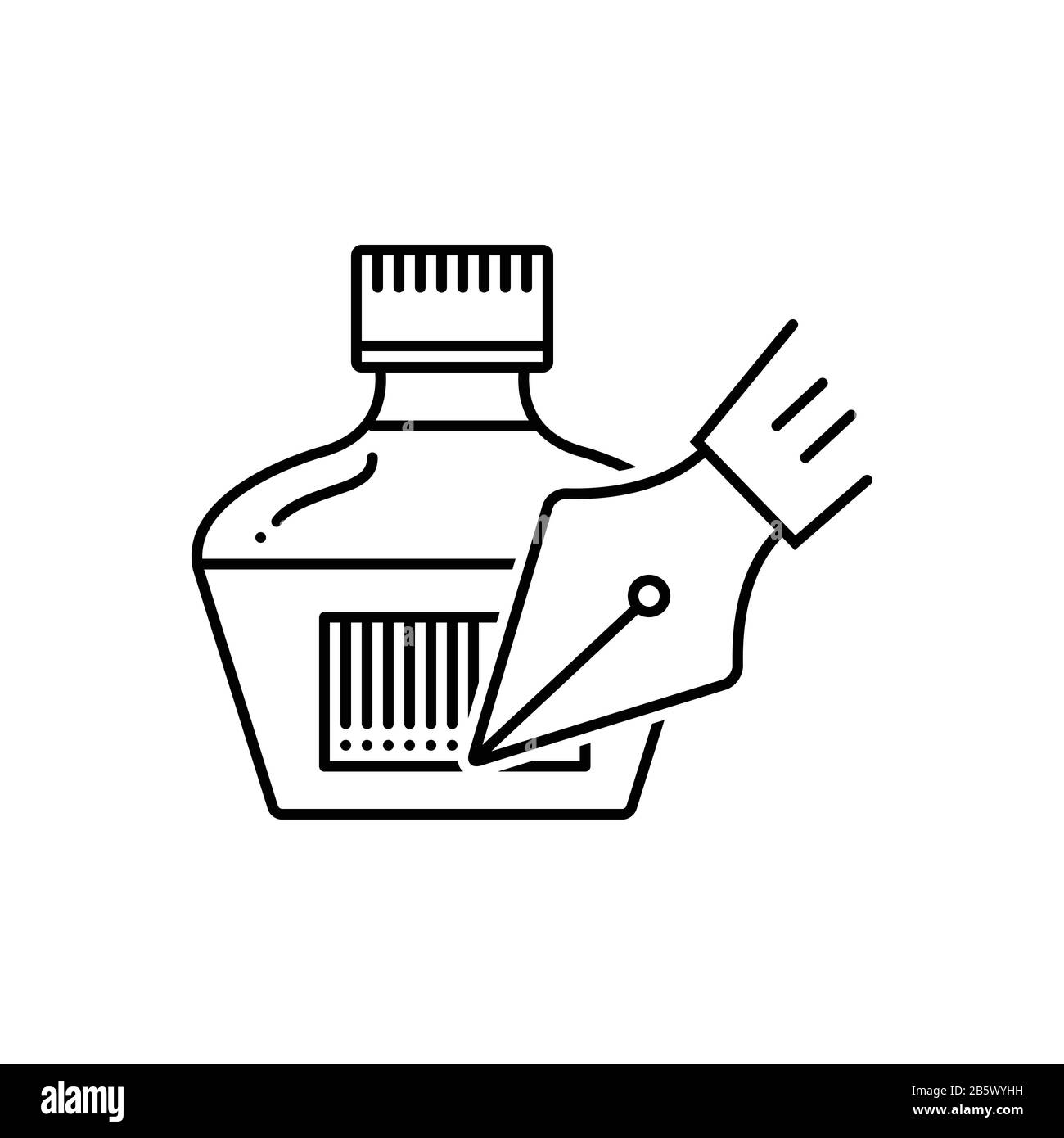 inkpot coloring page