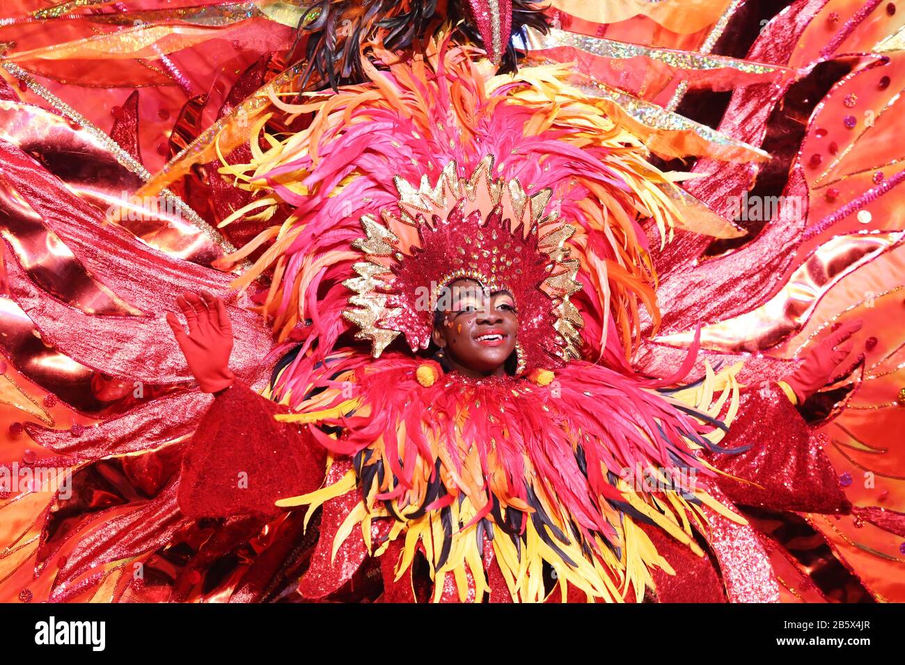 PORT OF SPAIN, TRINIDAD FEB 23 Aniya Sealy, the Junior Queen of