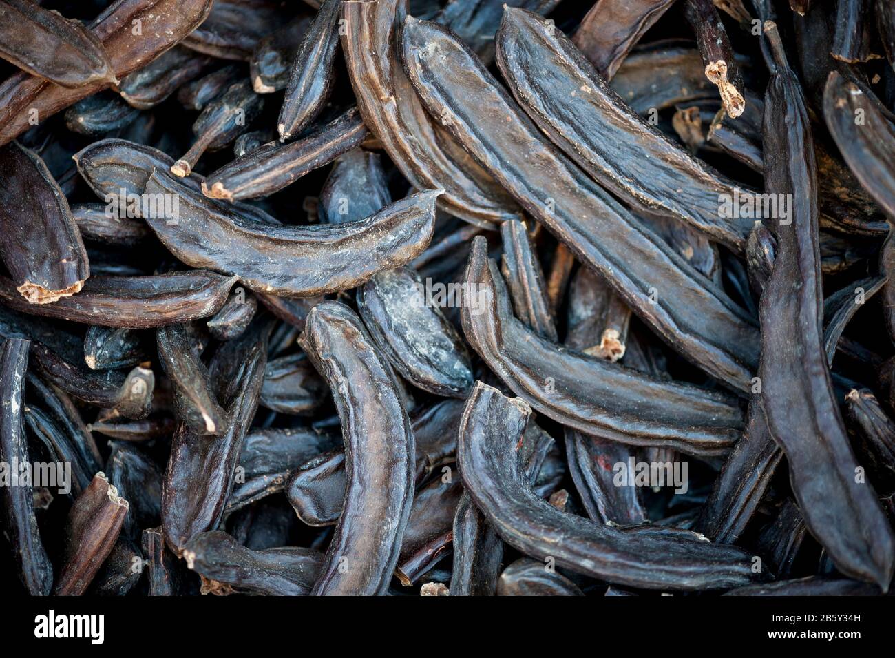 Dried locust bean hi-res stock photography and images - Alamy