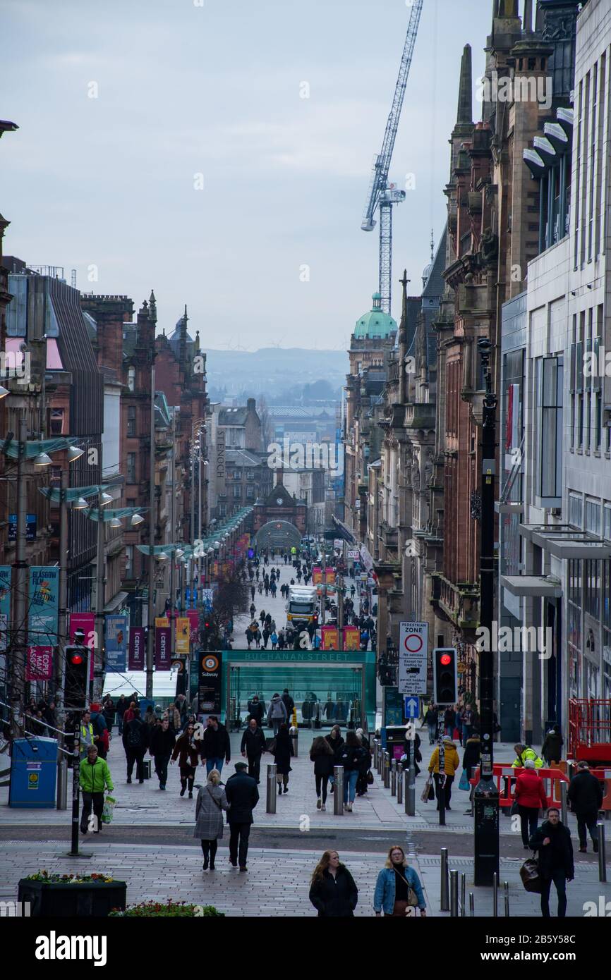 Glasgow style mile hires stock photography and images Alamy