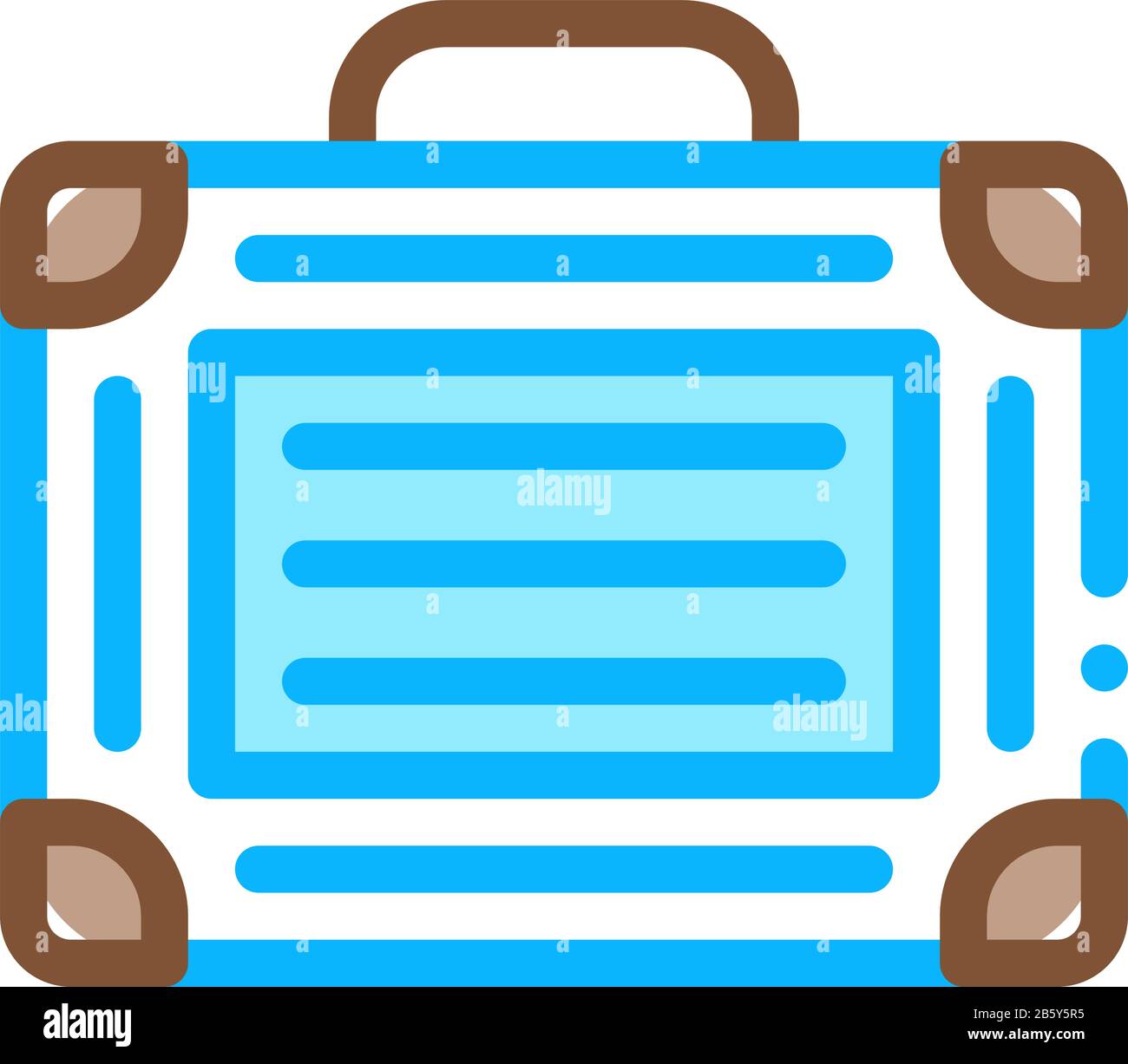 Equipment Case Icon Vector Outline Illustration Stock Vector Image ...