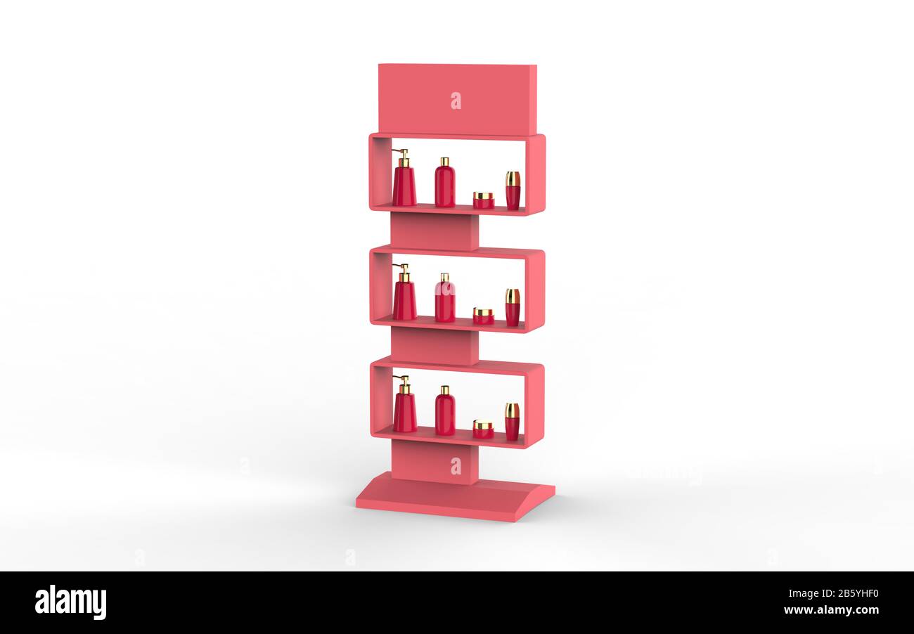 Display stand, retail display stand for product , display stands isolated on white background