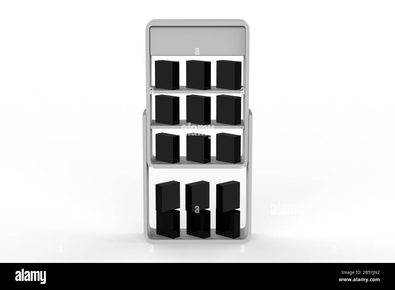 Display stand, retail display stand for product , display stands isolated on white background