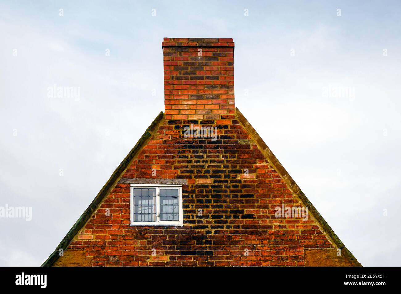 old stone wall building texture in england uk Stock Photo - Alamy