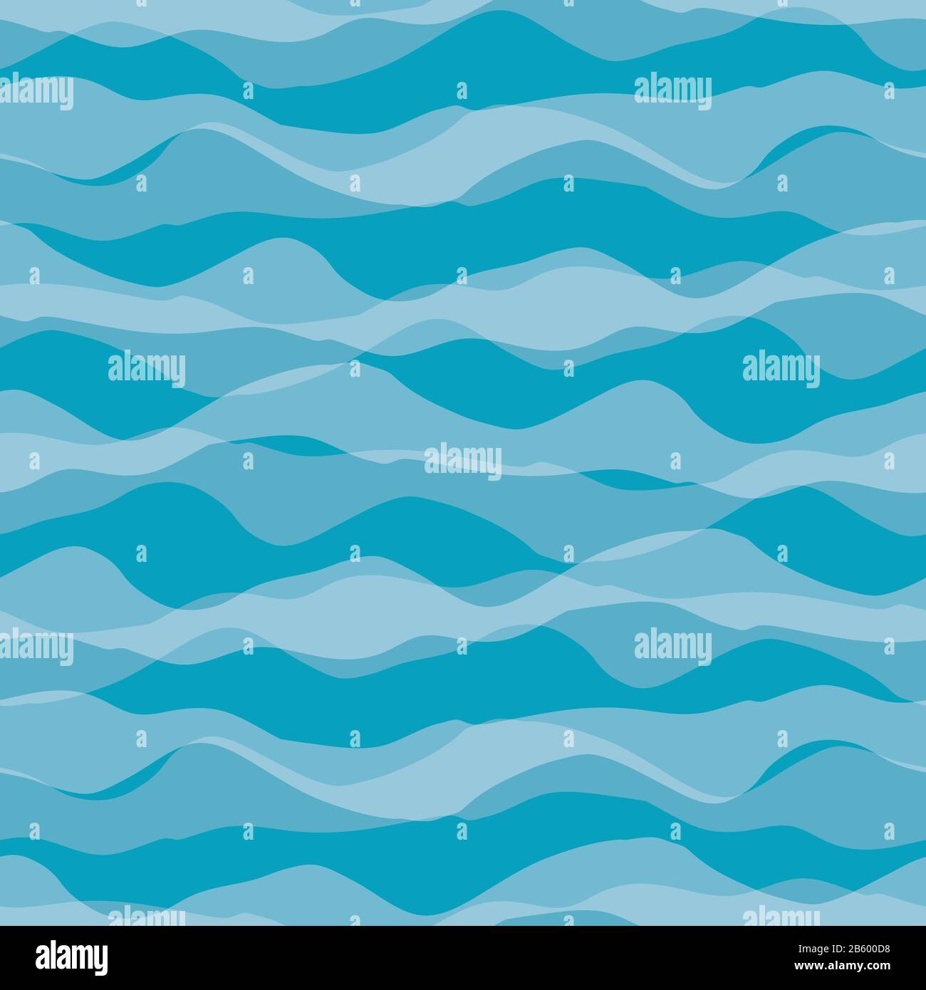 Wavy line seamless vector pattern background. Linear irregular ocean waves  backdrop. Hand drawn transparent water reflection style illustration. All  Stock Vector Image & Art - Alamy