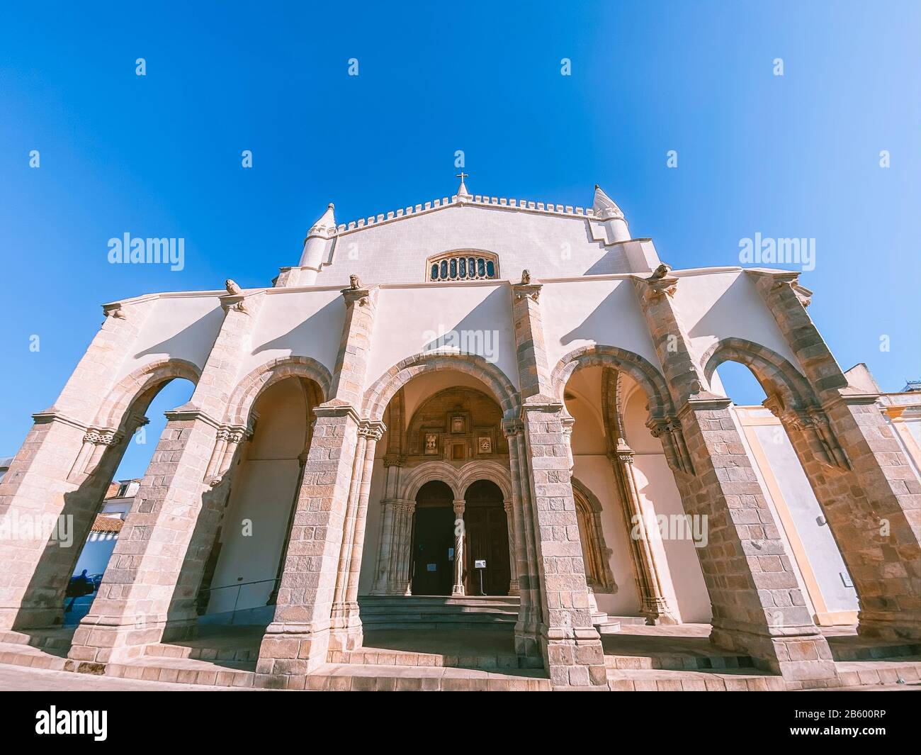 The Capela dos Ossos, Chapel of Bones in Evora Portugal Stock Photo - Alamy