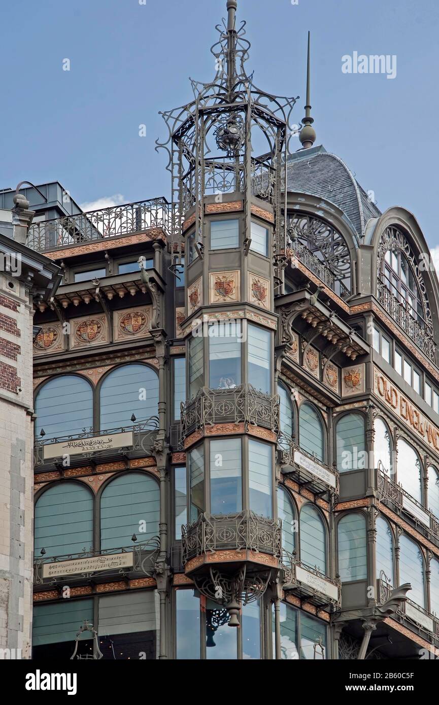Musical Instrument Houses Belgium, Brussels, The Old England houses the Musical Instrument Museum ...