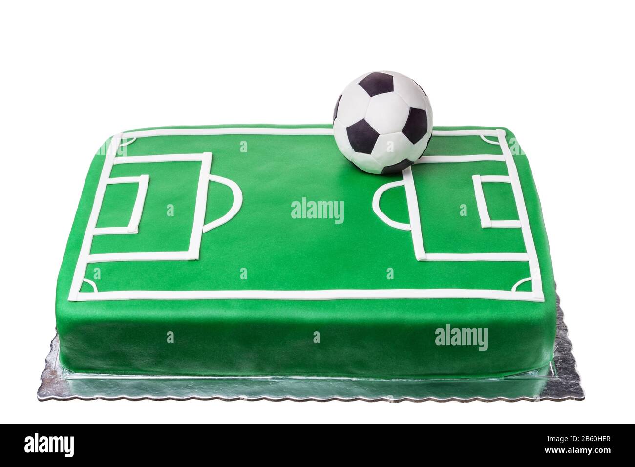 Brazil football theme cake 2