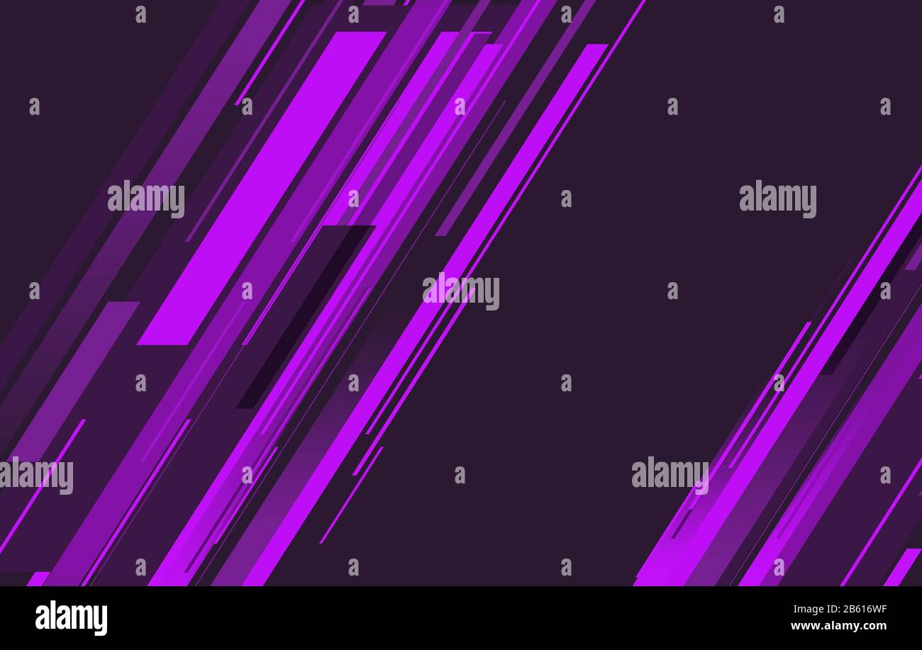 abstract purple stripes backdrop template Stock Photo