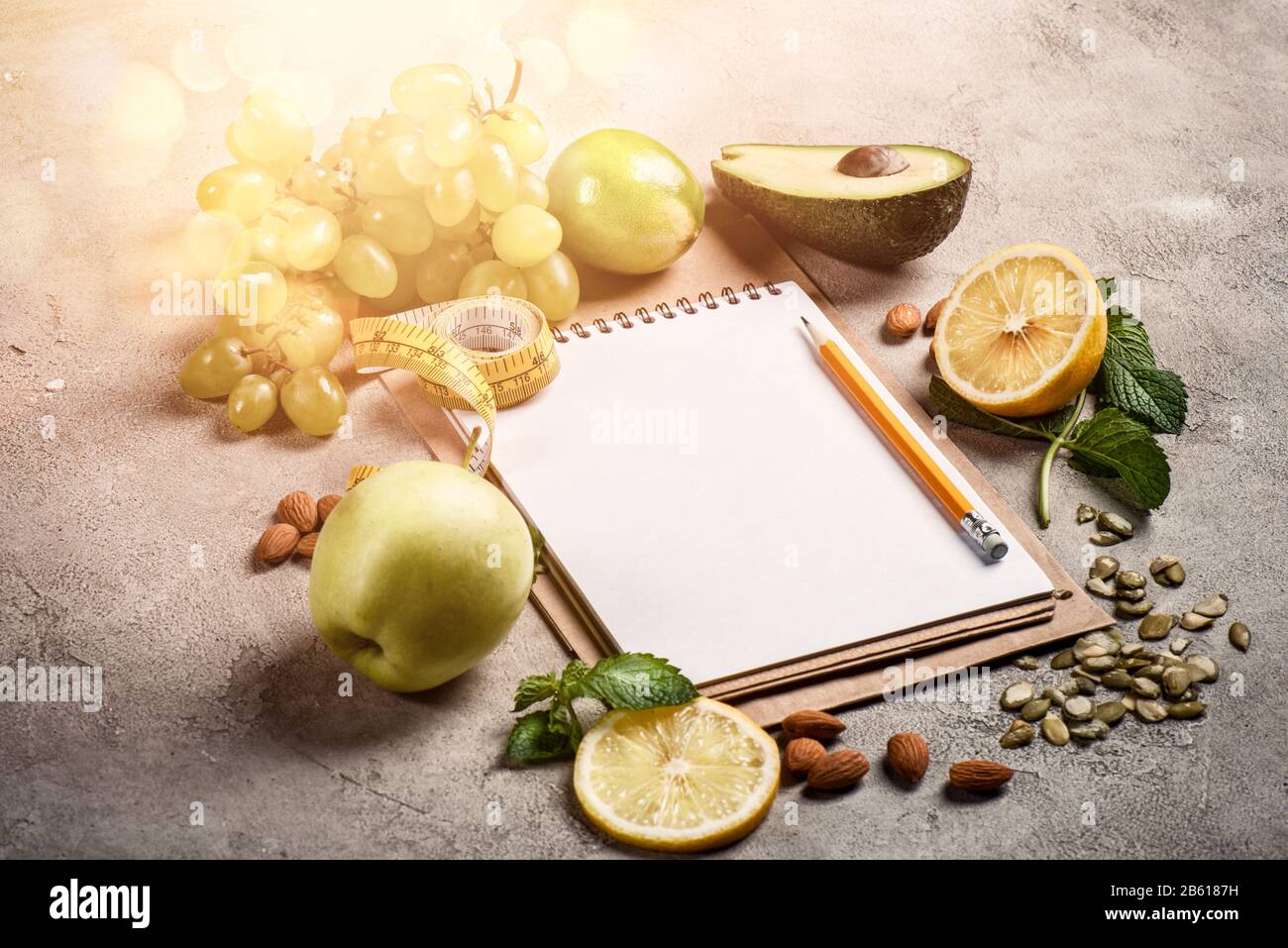 Healthy background of vegetable. Concept of genuine food Stock Photo