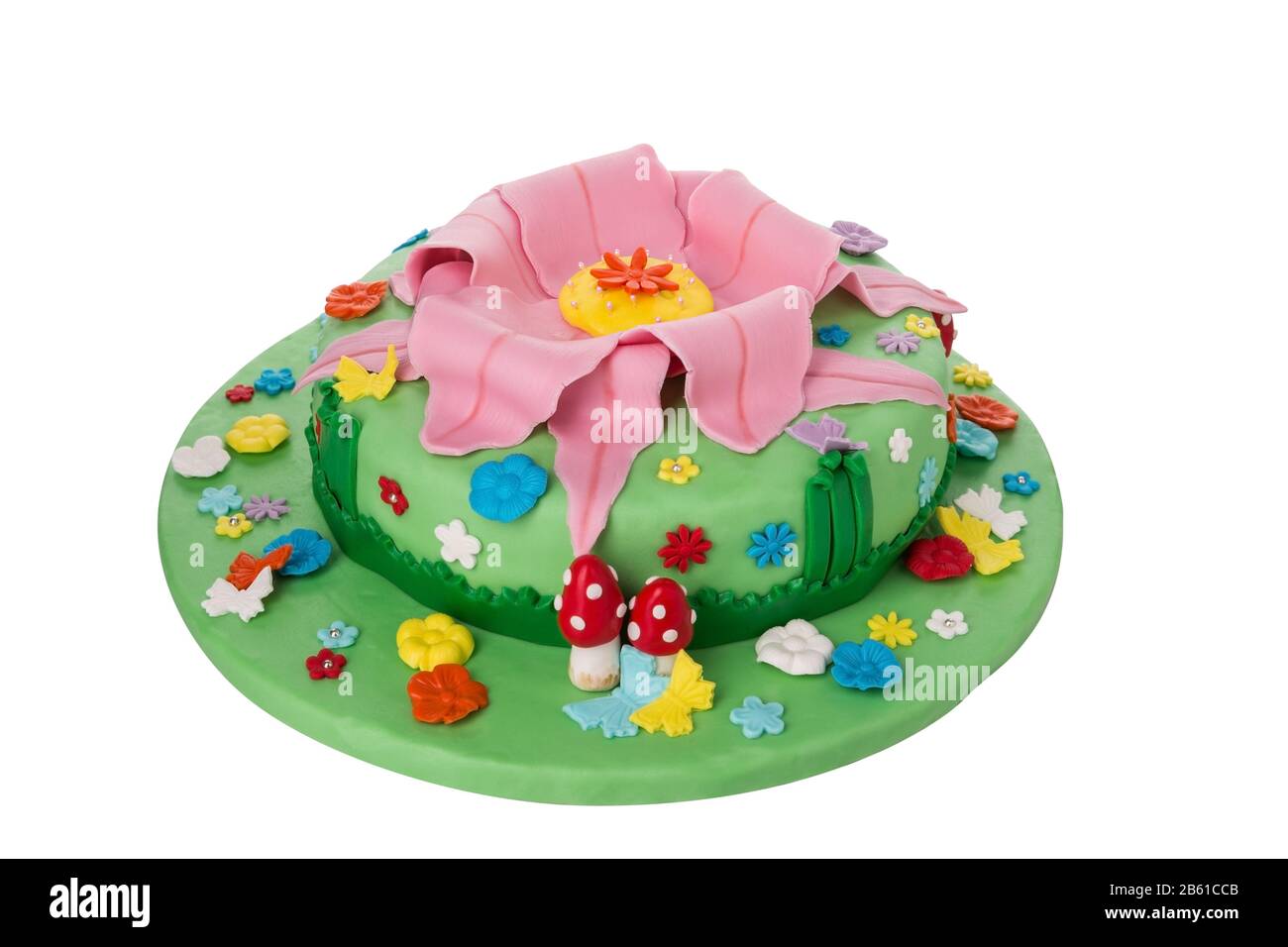 Delicious And Creative Birthday Cake For Children Theme Nature Plants Stock Photo Alamy Delicious And Creative Birthday Cake For Children Theme Nature Plants Stock Photo Alamy