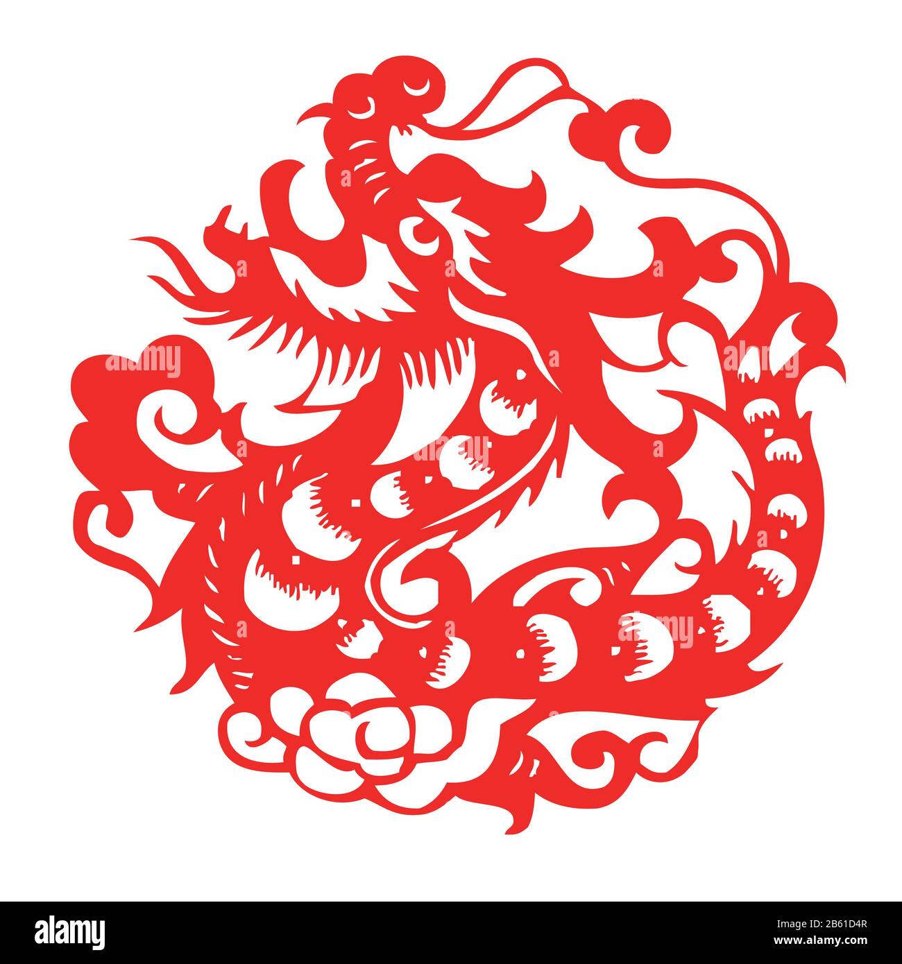 chinese new year paper cutting art