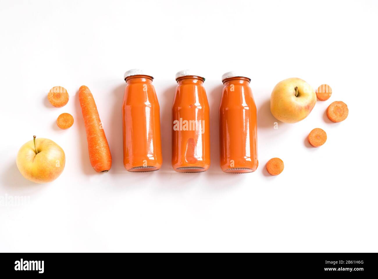 Detox cleanse drink, orange fruit and vegetable smoothie ingredients ...