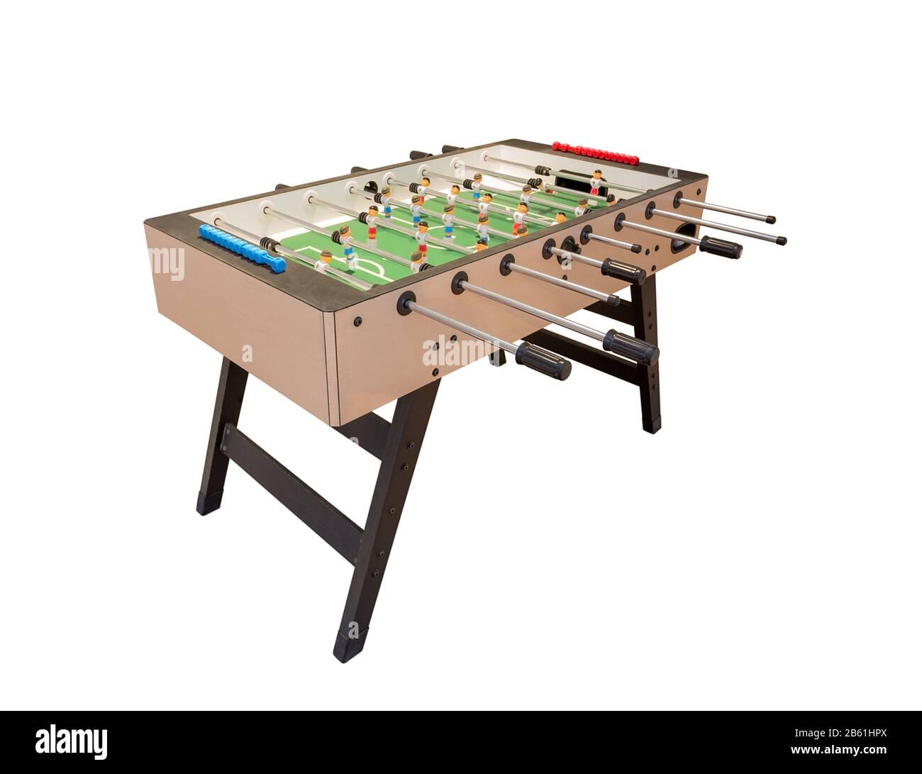 Tabletop football game. For entertainment sports Stock Photo - Alamy