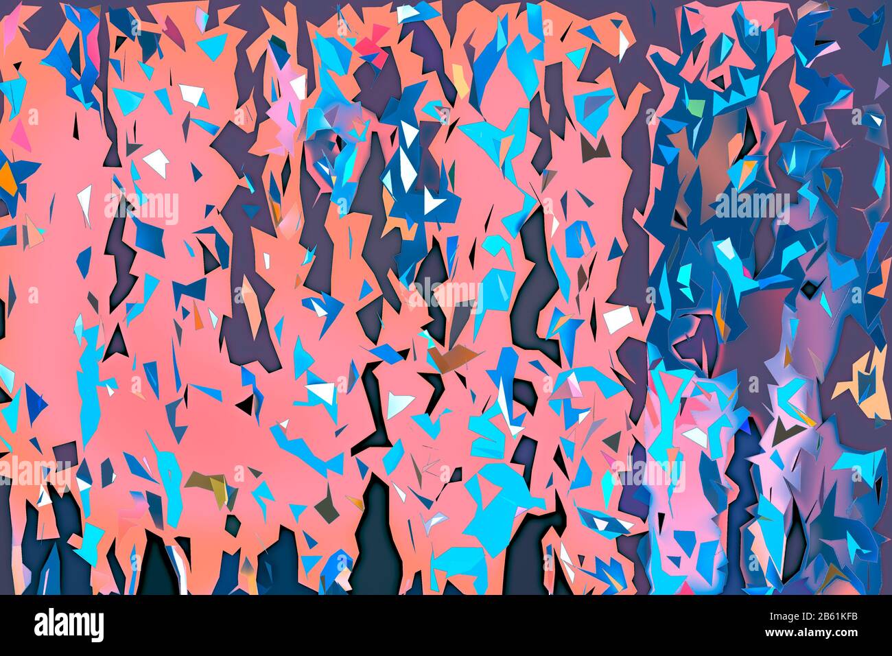 abstract colorful patterns as background texture Stock Photo