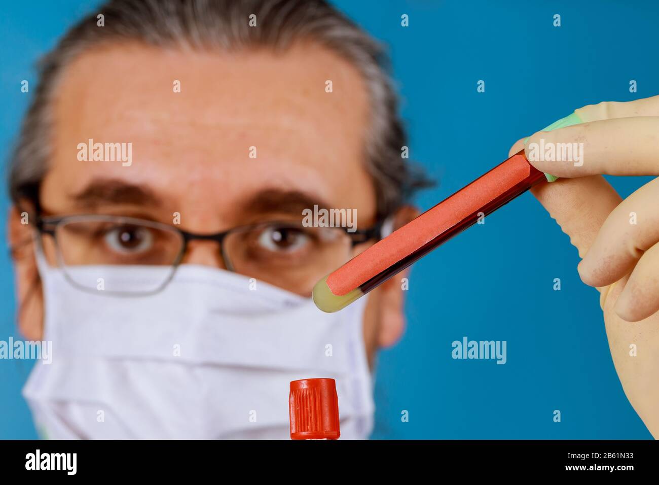 Blood test form hi-res stock photography and images - Alamy