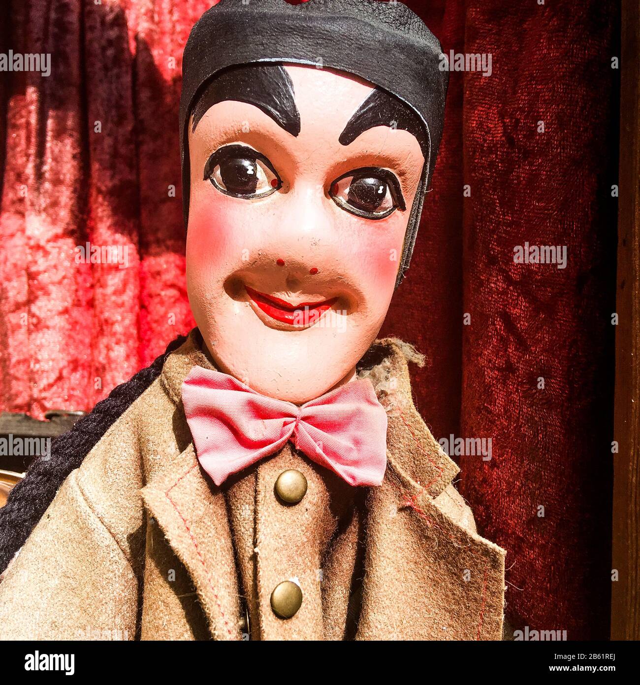Guignol, traditional puppet, Lyon, France Stock Photo - Alamy
