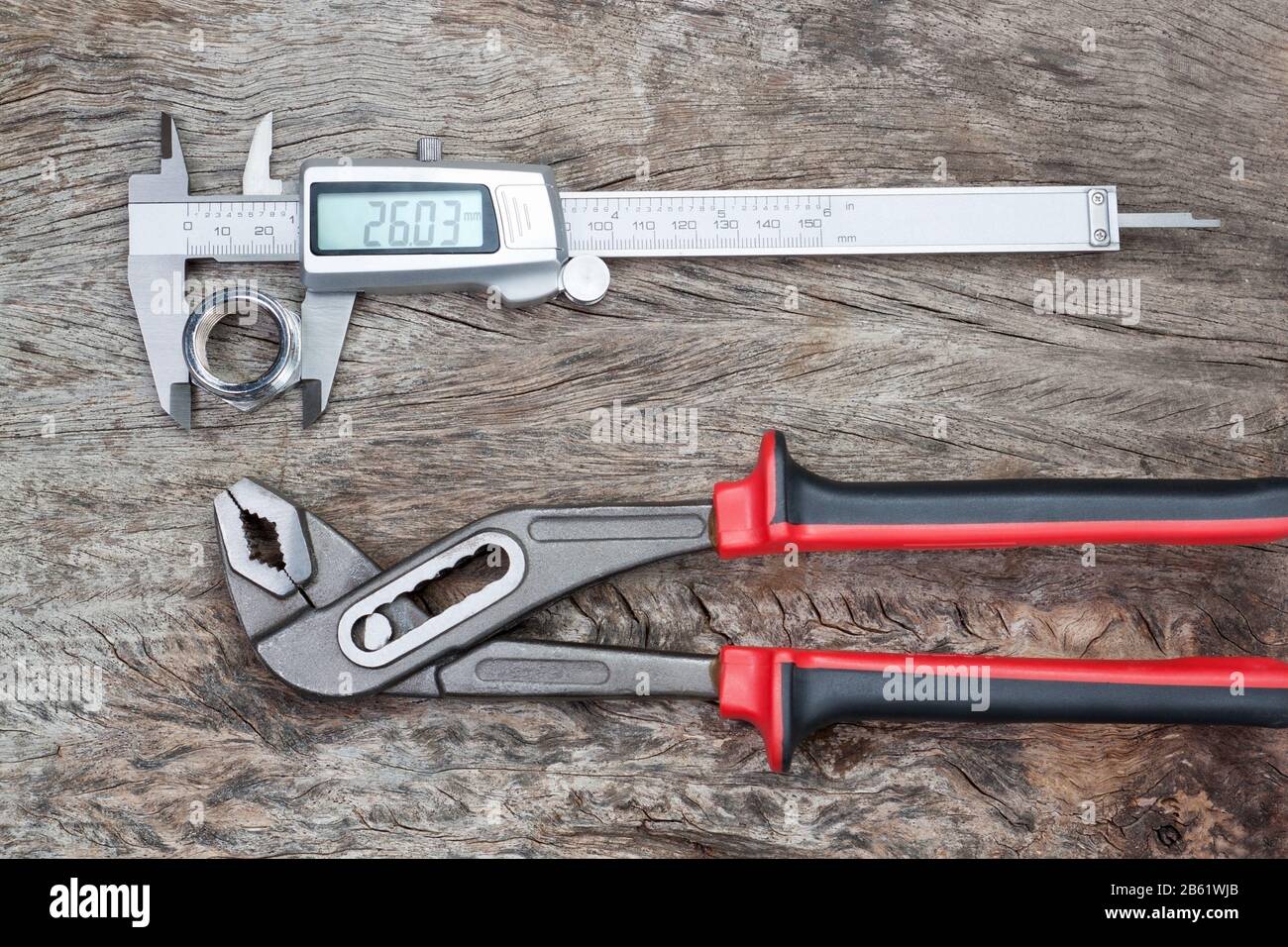 Adjustable measuring tool hi-res stock photography and images - Alamy