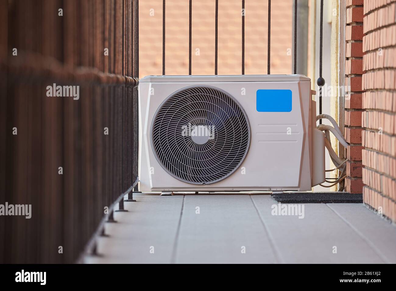 Airconditioner exterior unit Stock Photo Alamy