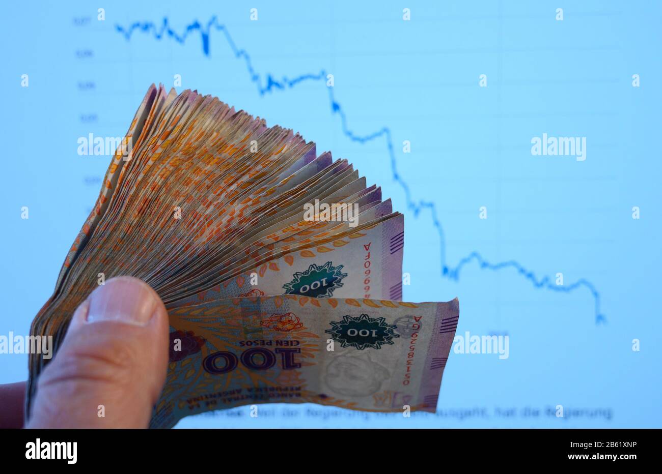Argentine Peso High Resolution Stock Photography And Images Alamy