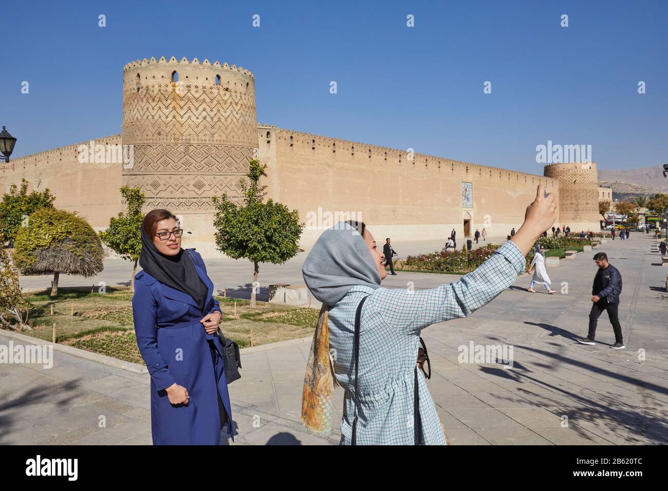 The citadel of Karim Khan in the Iranian city of Shiraz, taken on 03.12 ...