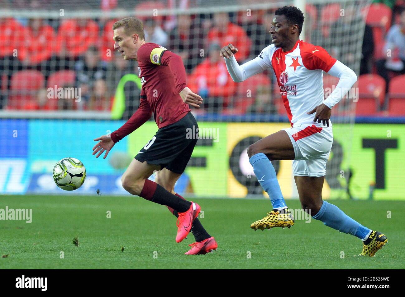 Czech Soccer - Sparta Prague v Slavia Prague Stock Photo - Alamy