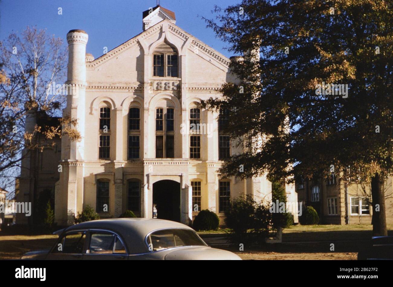 Courthouse in Center Texas ca. 1958 Stock Photo Alamy