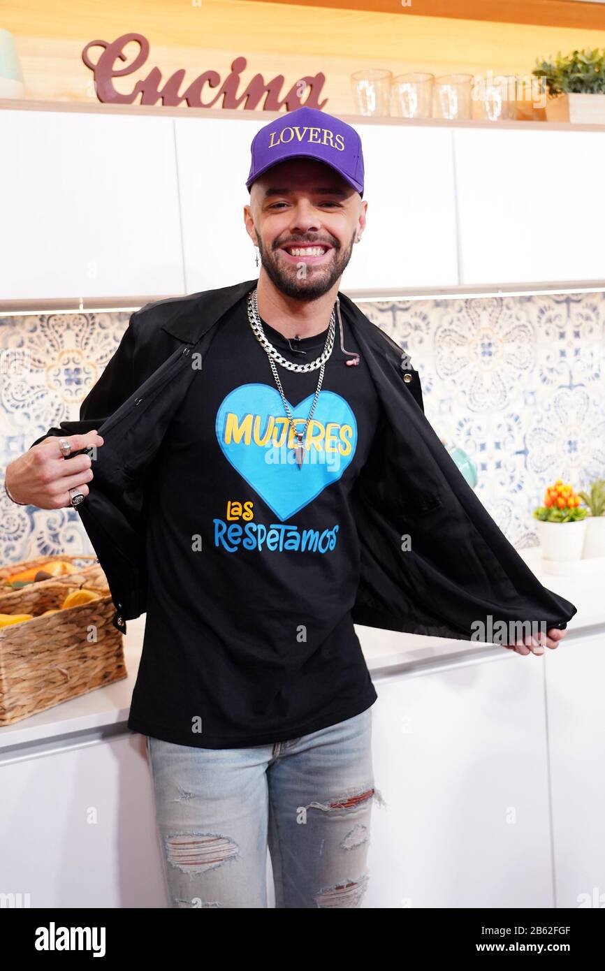 Miami, USA. 09th Mar, 2020.Miami, USA. 09th Mar, 2020.MIAMI, FL - MARCH 9: Jesse of the group Jesse and Joy is seen during TelemundoÕs Un Nuevo Dia morning show on March 9, 2020 in Miami, Florida.                                (Photo by Alberto E. Credit: Sipa USA/Alamy Live News Stock Photo