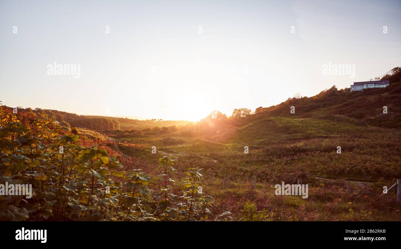 Wide view of the countryside hi-res stock photography and images - Alamy
