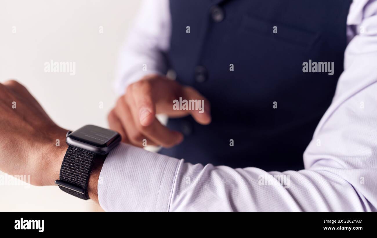 smart watch with suit