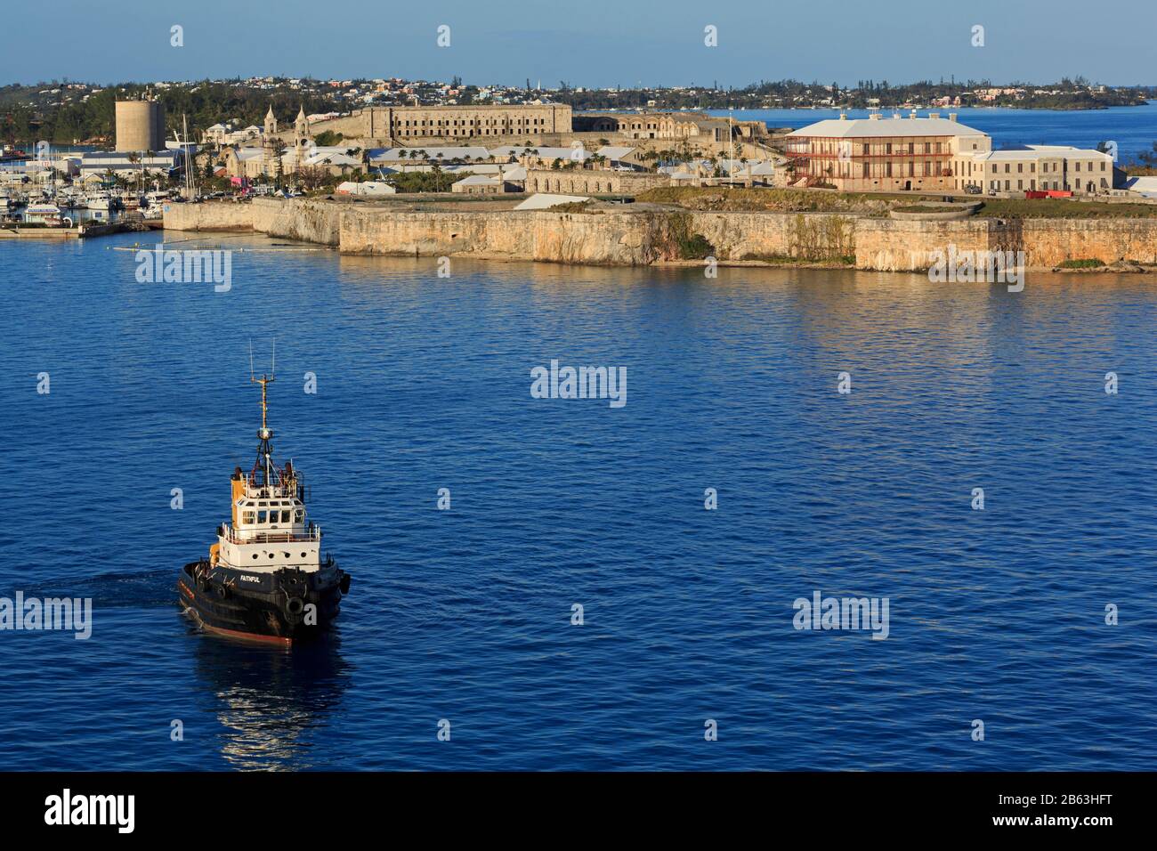 Tug Boat, Royal Naval Dockyard, West End, Sandys Parish, Bermuda Stock Photo Alamy
