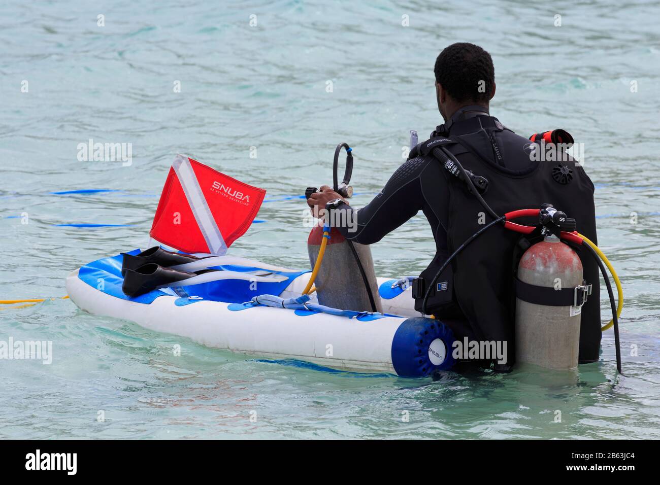 Snorkel Park, Royal Naval Dockyard, Sandys Parish, Bermuda Stock Photo