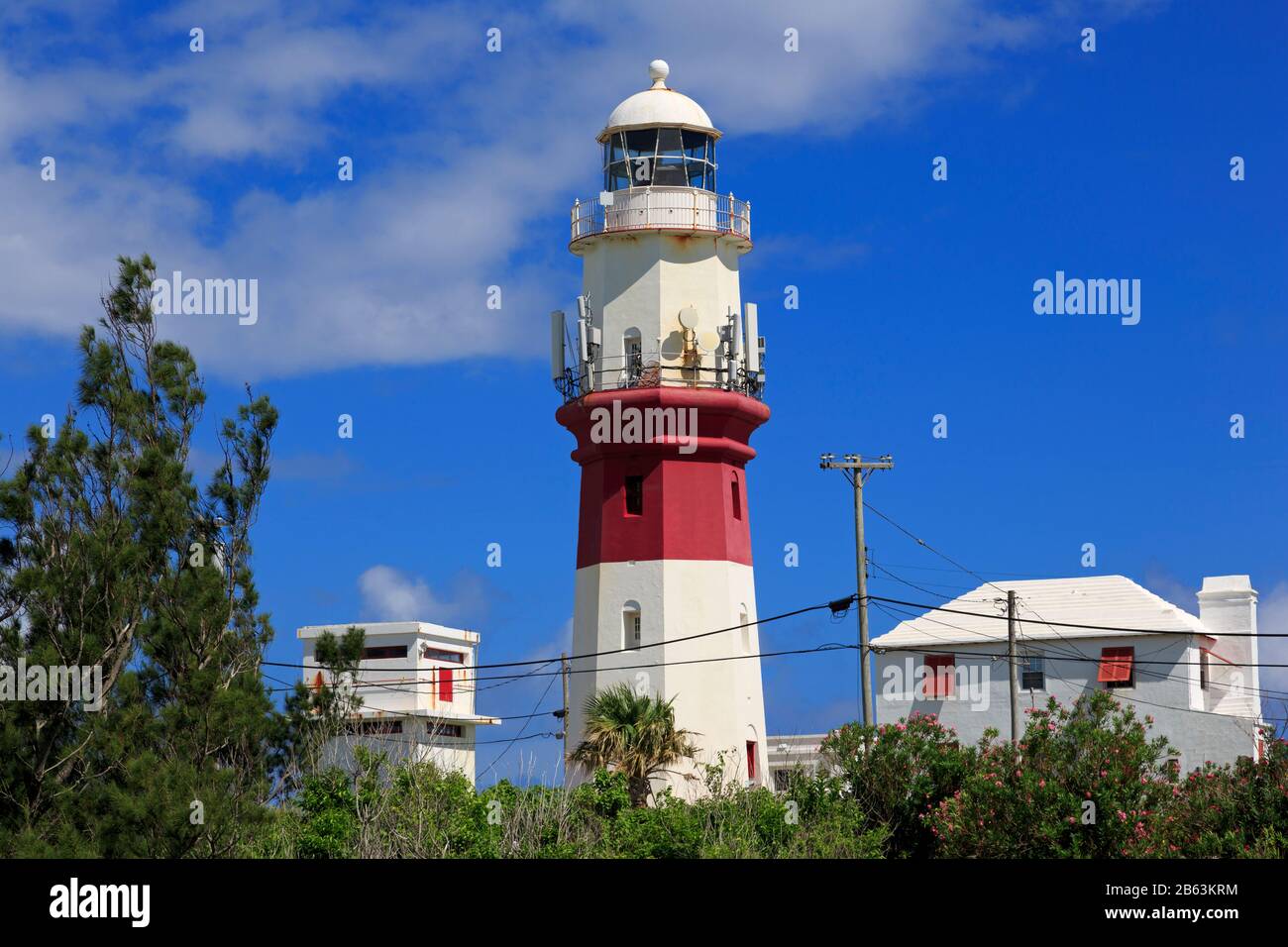 St. David's Lighthouse, St. David's Island, St. Parish, Bermuda Stock Photo Alamy