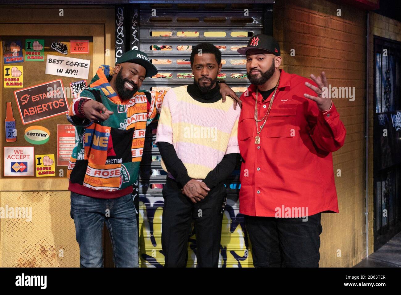 DESUS & MERO, (aka DESUS AND MERO), from left Desus Nice (aka Daniel Baker), Lakeith Stanfield