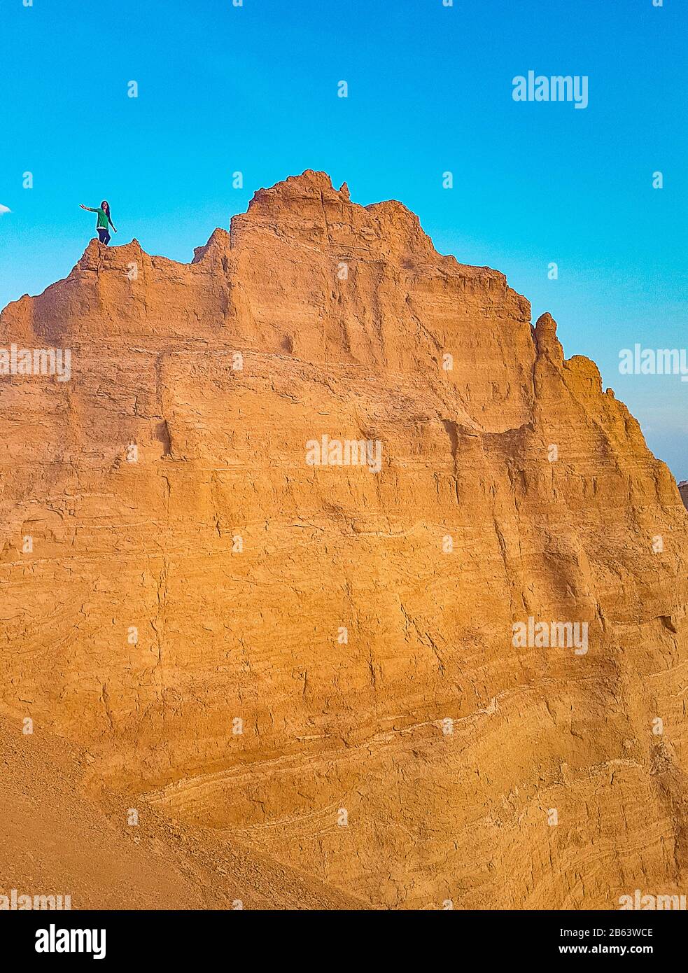 Lut desert in Iran Stock Photo